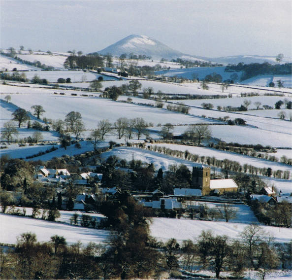 Cardington Snow Scene